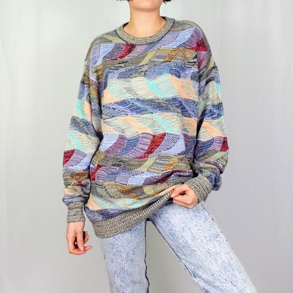Vintage Other - SOLD Vintage multicolor crewneck